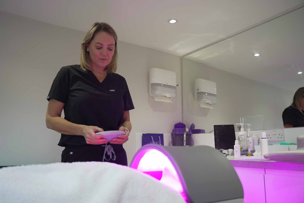 Under-eye wrinkle treatment Exeter at Exthetics